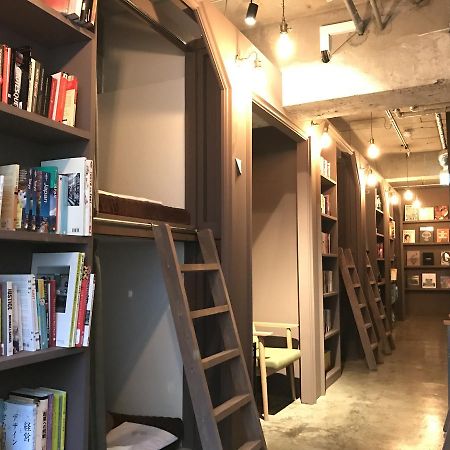 Hostel Book Tea Bed Ginza Präfektur Tokio Exterior foto