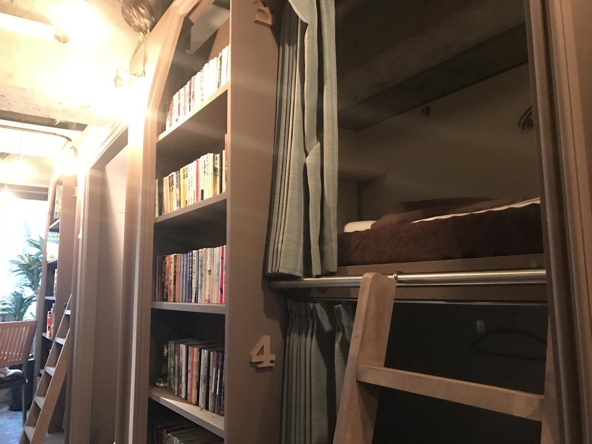 Hostel Book Tea Bed Ginza Präfektur Tokio Exterior foto